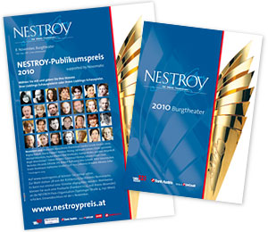 Nestroy 2010 – Festschrift, Publikumspreis